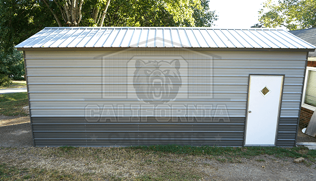 12x26 Vertical Roof Garage
