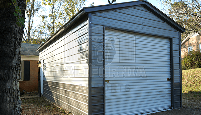 12x26 Vertical Roof Garage