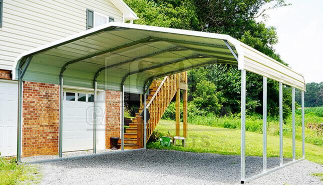 18x21 Regular Steel Carport