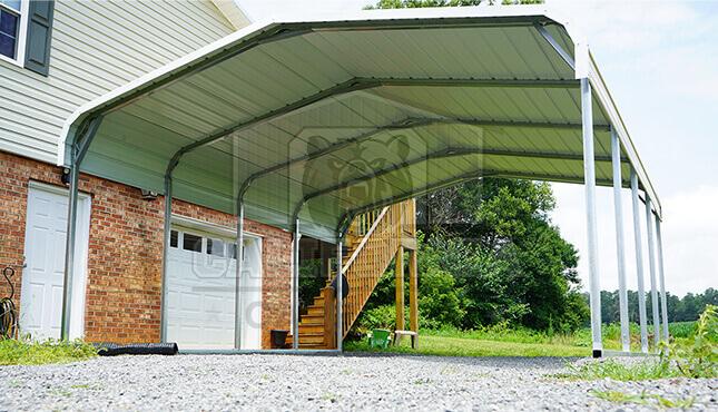 18x21 Regular Steel Carport