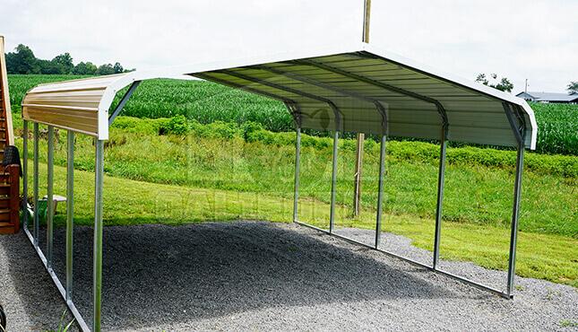 18x21 Regular Steel Carport