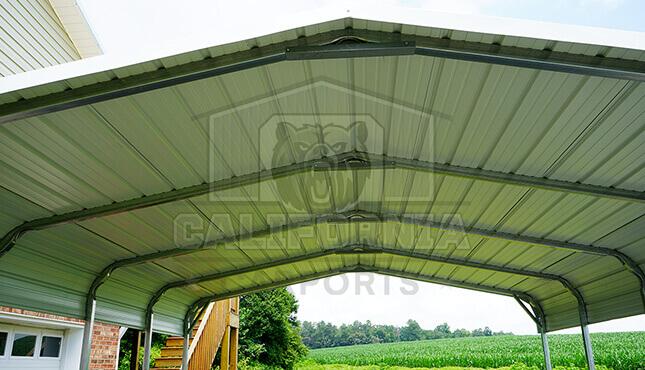 18x21 Regular Steel Carport