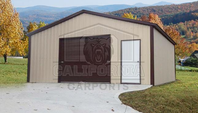 A-Frame Roof Garages CA