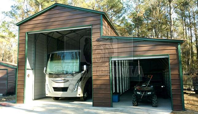 18x40x16 Steel RV Garage Building