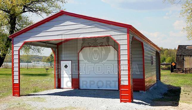 20x30x11 Utility Metal Carport CA
