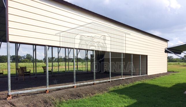 20x60x12 Utility Steel Structure CA