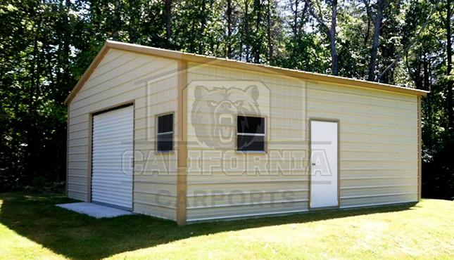 24x26 Steel Garage
