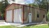 24x36x11 Enclosed Metal Garage