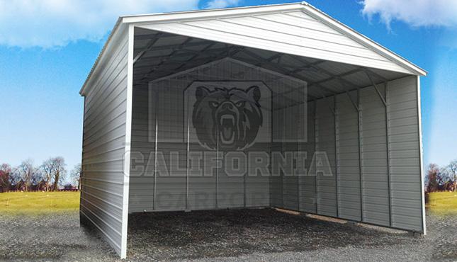 24x31x12 Certified Metal Carport CA