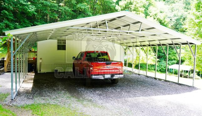 30 x 26 Vertical Roof Carport