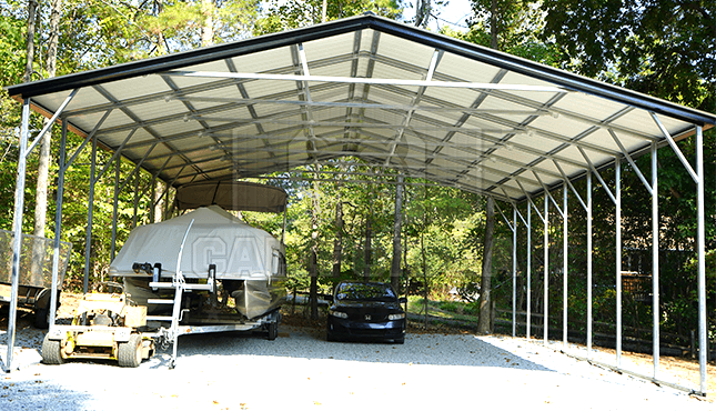 30x36 Vertical Roof Carport