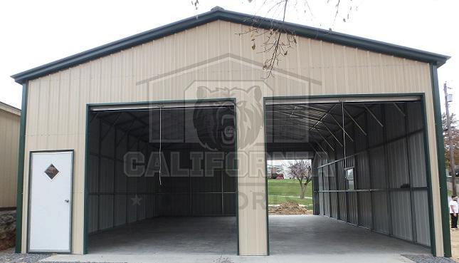 30x36x12 Metal Garage Workshop
