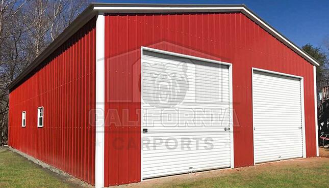 30x40x12 Metal Garage Workshop
