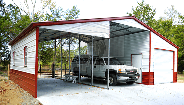 36x26 Continuous Roof Barn CA