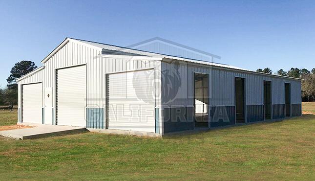 42x55x12 Vertical Roof Metal Farm Barn