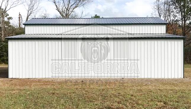 44x40x14 Standard Raised Center Aisle Barn