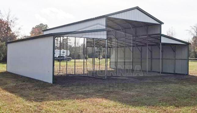44x40x14 Standard Raised Center Aisle Barn
